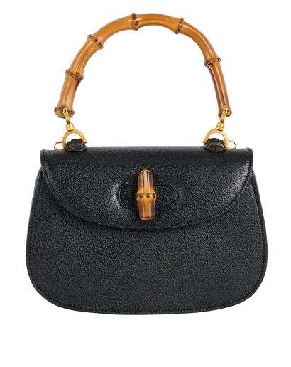 Small Bamboo 1947, £695, Handbags, Black, Leather, Front view